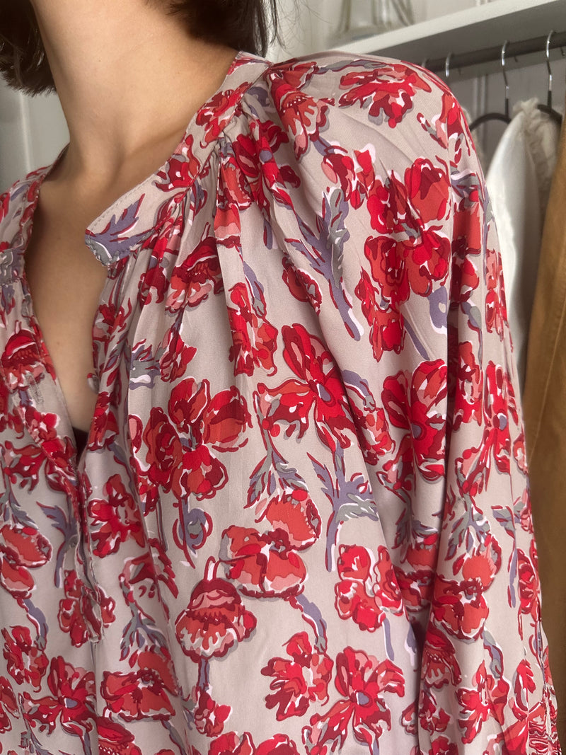 PRE-OWNED NATALIE MARTIN SILK BLOUSE S/M/L RRP £365
