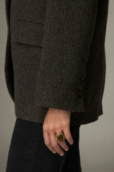 MAISON HOTEL CAMARON BLAZER IN DARK GREEN