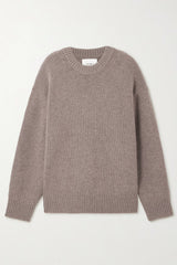 LISA YANG RENSKE SWEATER IN TRUFFLE