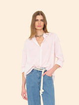 XIRENA BEAU SHIRT PALE ROSE