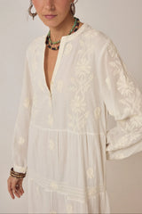 MAISON HOTEL LALA DRESS IN OFF-WHITE