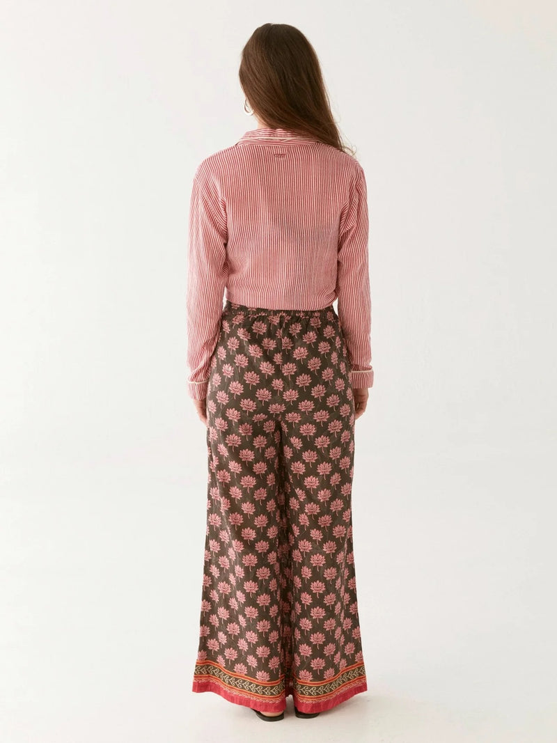 MAISON HOTEL HUGO PANT IN LOTUS MONDRIAN