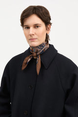 SKALL PIPPA SCARF IN BROWN PAISLEY