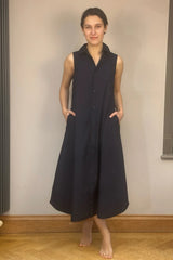 PRE-OWNED LABO.ART NAVY DRESS XS RRP £275