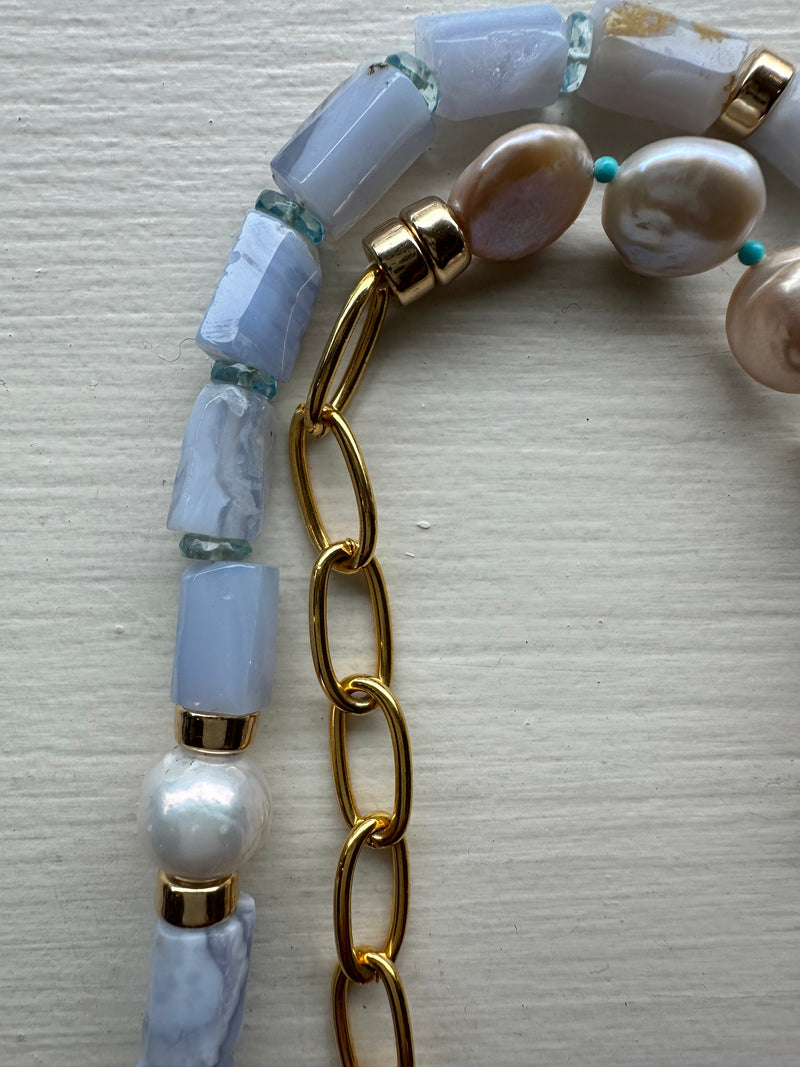 PRE-OWNED LIZZIE FORTUNATO CABANA NECKLACE RRP £425