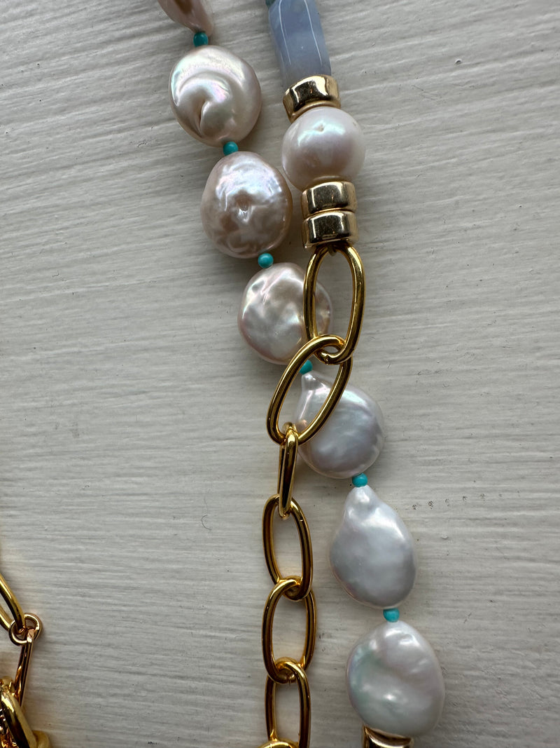 PRE-OWNED LIZZIE FORTUNATO CABANA NECKLACE RRP £425