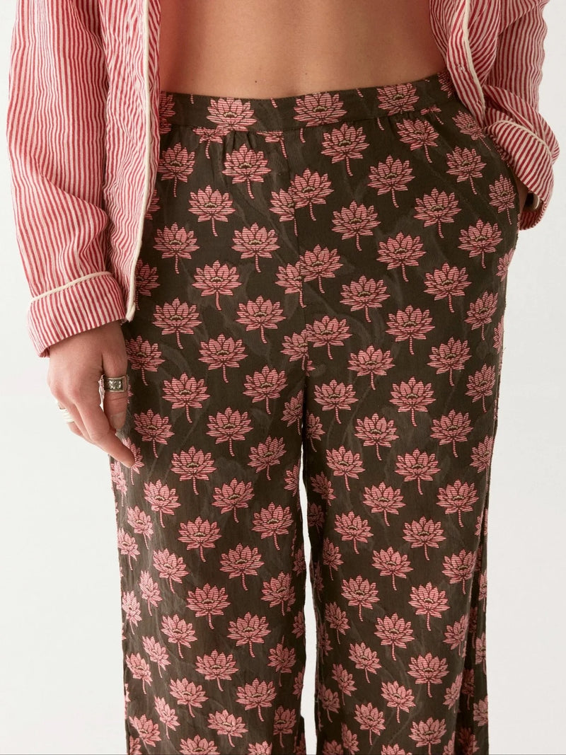 MAISON HOTEL HUGO PANT IN LOTUS MONDRIAN
