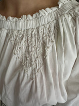 PRE-OWNED MERLETTE HAND EMBROIDERED BLOUSE XS/S RRP £295