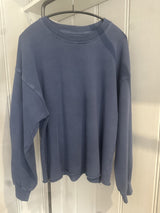 PRE-OWNED XIRENA HONOR SWEATSHIRT IN VINTAGE NAVY M/L RRP £225
