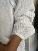 PRE-OWNED XIRENA GAUZE BLOUSE M RRP £225