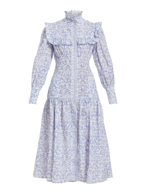 THIERRY COLSON ZELDA DRESS IN BABY LAVENDER