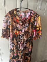 PRE-OWNED LORETTA CAPONI DRESS M/L RRP £795