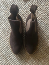 PRE-OWNED DIEMME SUEDE BOOTS 40 RRP £395