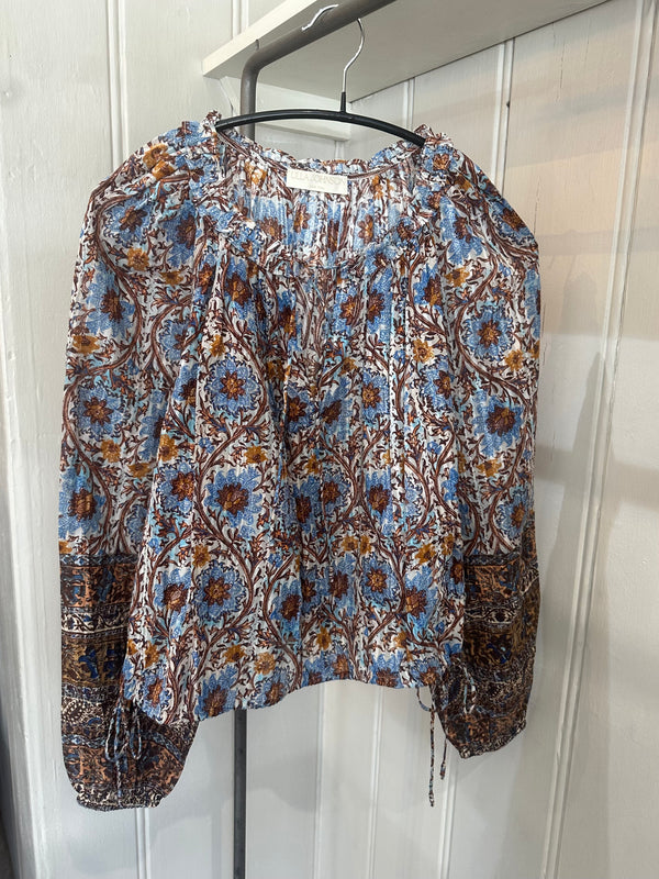PRE-OWNED ULLA JOHNSON BLOUSE XS/S RRP £295