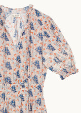 M.A.B.E. ASTER PRINT MIDI-DRESS