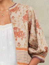 M.A.B.E. AUBRIE PRINT JACKET IN MULTI