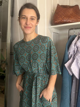 PRE-OWNED WEEKEND MAX MARA SILK DRESS S/M/L RRP £565