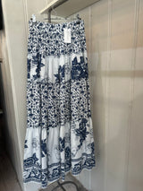 PRE_OWNED LORETTA CAPONI BIBI MAXI M/L RRP £495