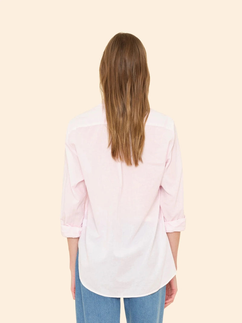 XIRENA BEAU SHIRT PALE ROSE