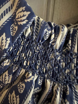 PRE-OWNED LORETTA CAPONI HAND EMBROIDERED TOTE RRP £295