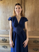 PRE-OWNED LORETTA CAPONI DIVA DRESS XS RRP £795