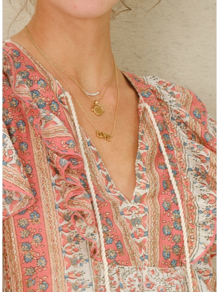 M.A.B.E. CASS FRILL TOP