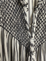 PRE-OWNED LORETTA CAPONI DRESS RRP £625 XS/S