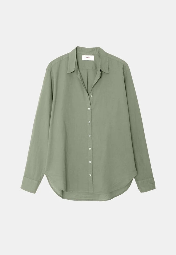 XIRENA BEAU SHIRT IN DARK SEAGRASS