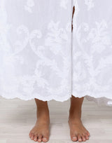 PRE-OWNED JULIET DUNN MAXI-DRESS COVER-UP XS RRP £365