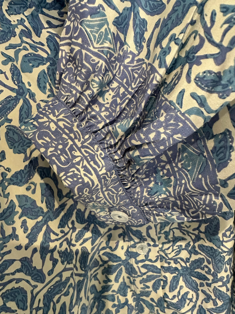 PRE-OWNED NATALIE MARTIN SILK BLOUSE XS/S