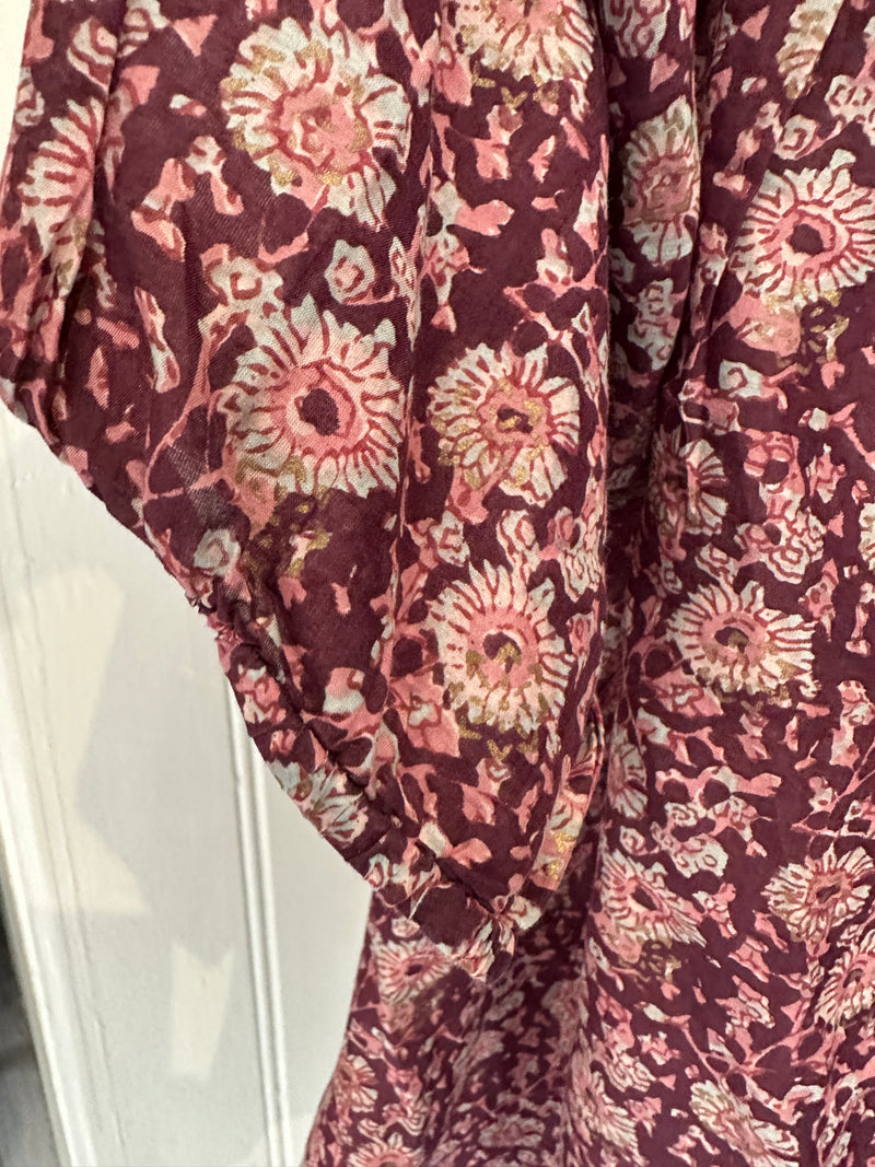 PRE-OWNED M.A.B.E. SILK BLOUSE S/M RRP £165