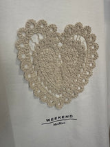 PRE-OWNED WEEKEND MAX MARA TEE M/L RRP £145