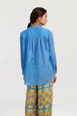 LISA CORTI GINGER SHIRT IN PERVINCH SUGAR