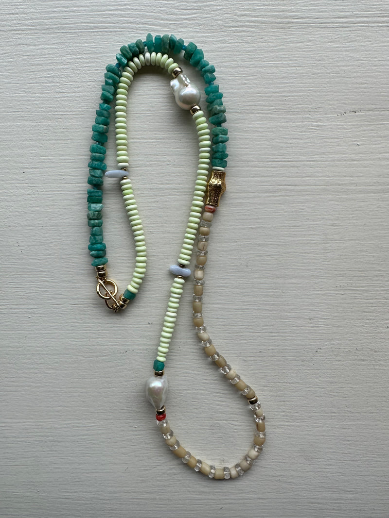 PRE-OWNED LIZZIE FORTUNATO CABANA NECKLACE RRP £425