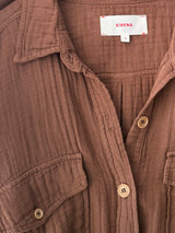 PRE-OWNED XIRENA X LEA MAYLAN GAUZE SHIRT M/L RRP £395