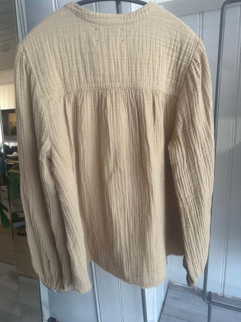 PRE-OWNED XIRENA GAUZE TOP 8/10 RRP £265