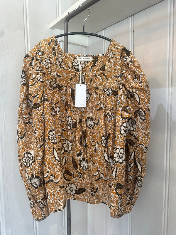 PRE-OWNED ULLA JOHNSON BLOUSE ( with tags! ) S/M RRP £345