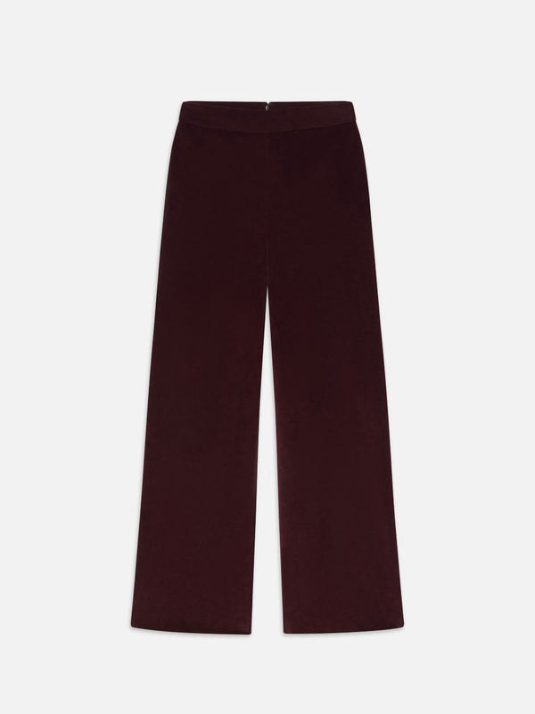 PRE-OWNED FRAME VELVET TROUSERS S RRP £495