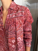 PRE-OWBED MAISON HOTEL BLOUSE L RRP £165