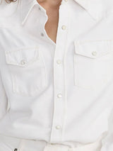 FRAME THE CLASSIC SHIRT IN AU NATURAL CLEAN