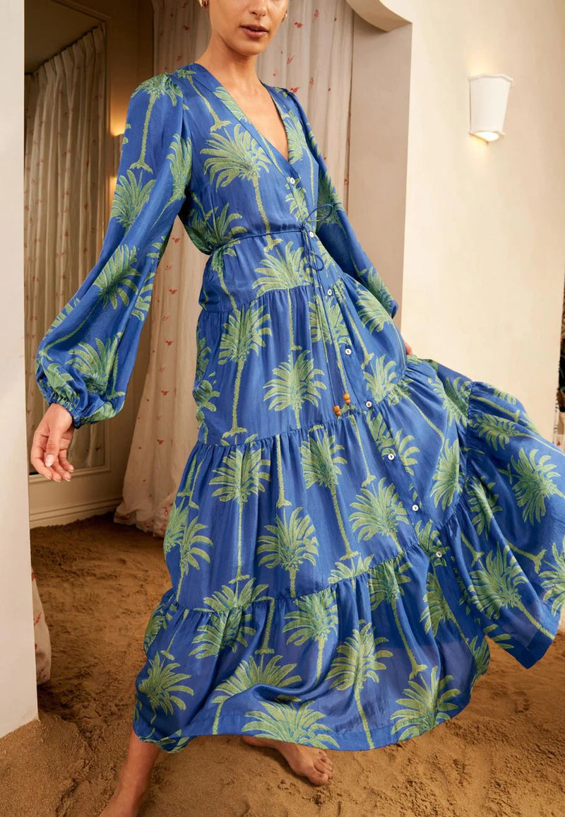 HANNAH ARTWEAR LARISA DRESS IN SAMIRA ALYSSUM Sold Out