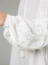 THIERRY COLSON GUISE DRESS - WILD FLOWER EMBROIDERY