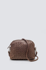 DRAGON DIFFUSION CHUNKY POCHETTE IN DARK BROWN