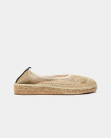 NAGUISA ALLIUM WOVEN ESPADRILLES IN OLIVE