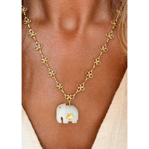 SARA LASHAY HATHI MIRTHA NECKLACE