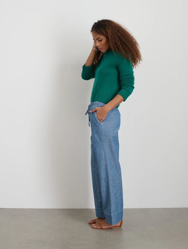 ALEX MILL RILEY PANT IN CHAMBRAY