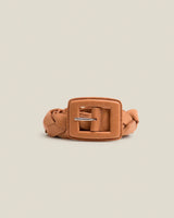 NAGUISA BRAIDED LEATHER BELT