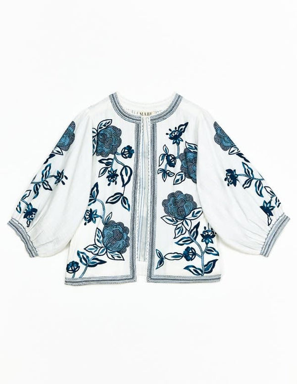 M.A.B.E. LUCIA JACKET IN BLUE