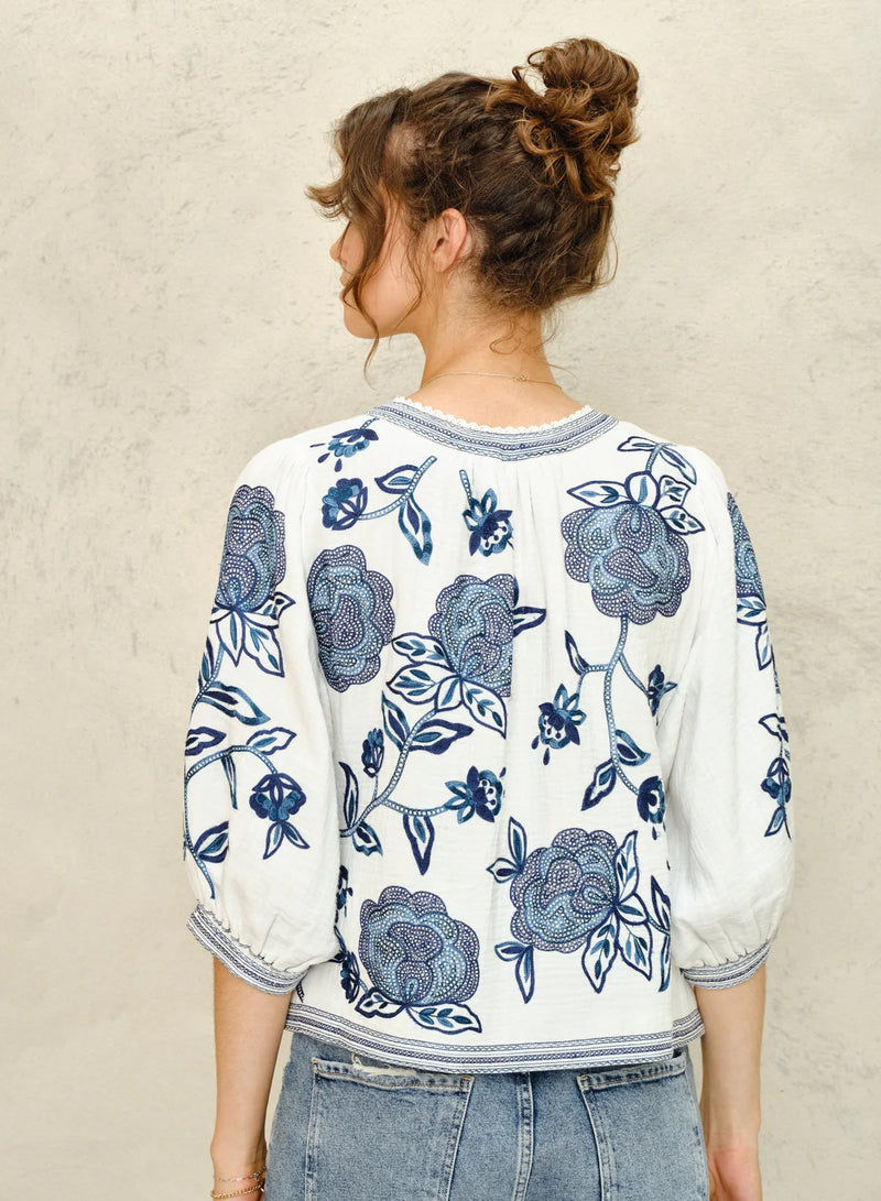 M.A.B.E. LUCIA JACKET IN BLUE
