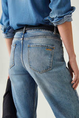 BA&SH EVAN JEANS IN LIGHT BLUE
